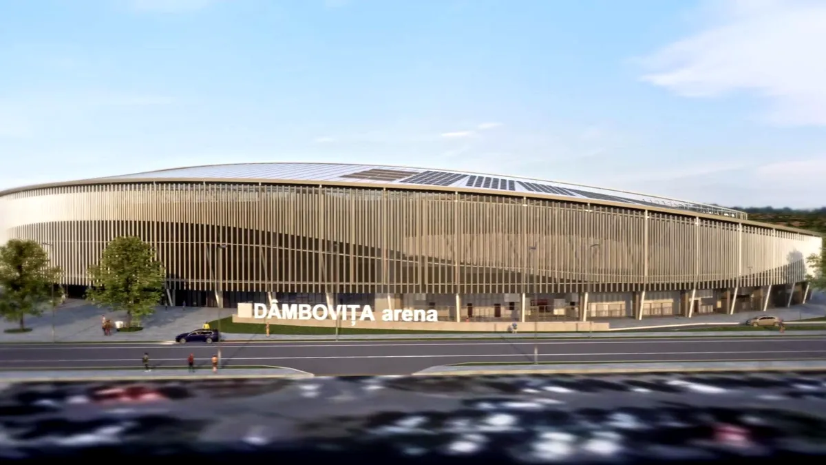 Strania situație de la Târgoviște: arenă nouă, echipă retrogradată, dar se mai face un superstadion