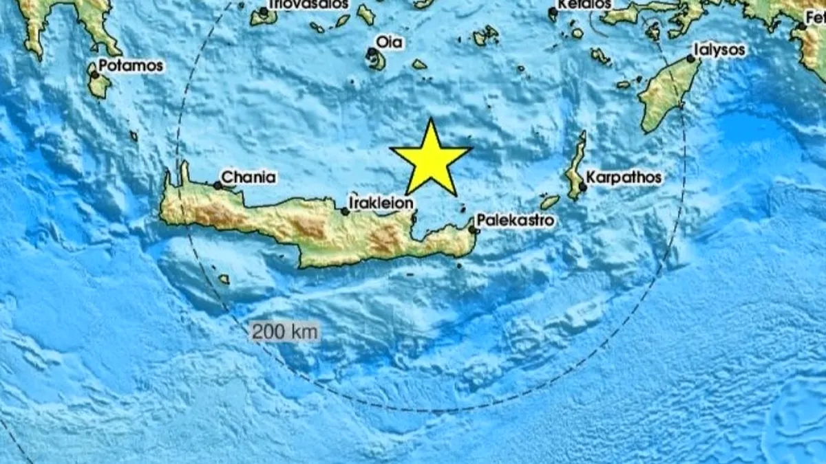 Cutremur de 6,1 în largul insulei Creta: Grecia, din nou în alertă