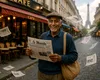 Cavalerul hârtiei tipărite: ultimul vânzător ambulant de ziare din Paris va fi decorat de Emmanuel Macron