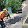 Lucrări de asfaltare în Sectorul 5 pe străzile Păpușoiului și Garoafei