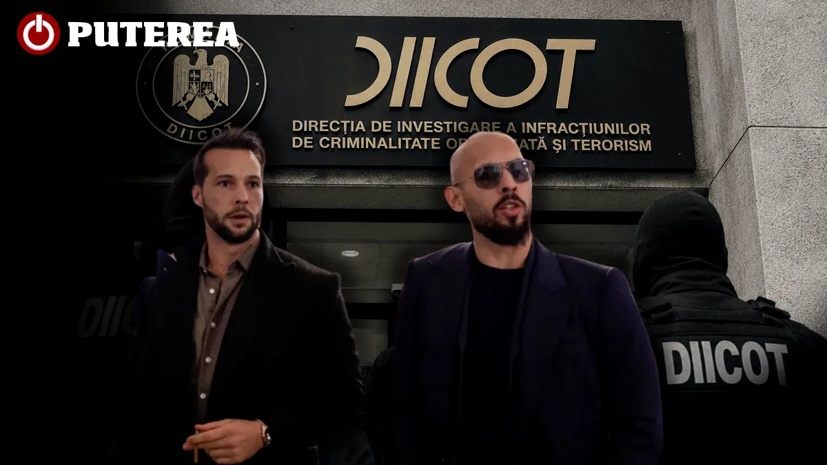 Frații Tate, trimiși în judecată de DIICOT: acuzații grave de trafic de minori și spălare de bani