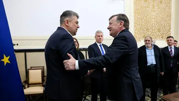 Marcel Ciolacu îl sprijină pe Crin Antonescu: „Votul util este pentru Europa, nu pentru populism”