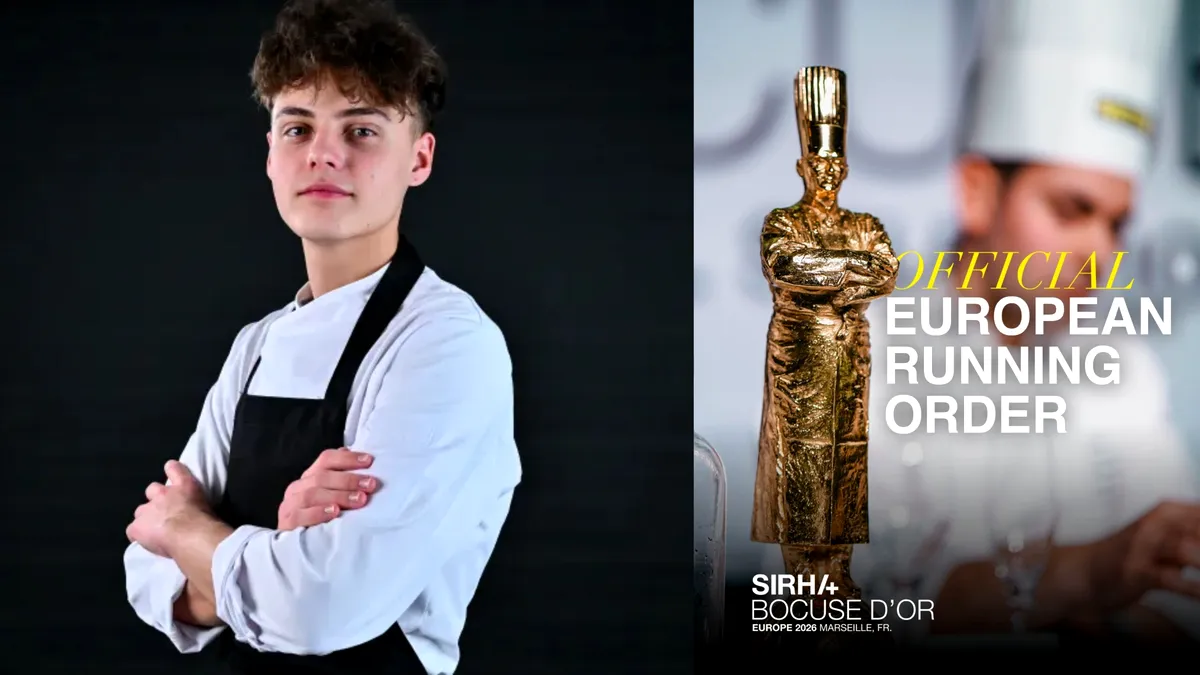 Tânărul care va reprezenta România la Bocuse d’Or Europe 2026. Fabian Lupoi are doar 17 ani