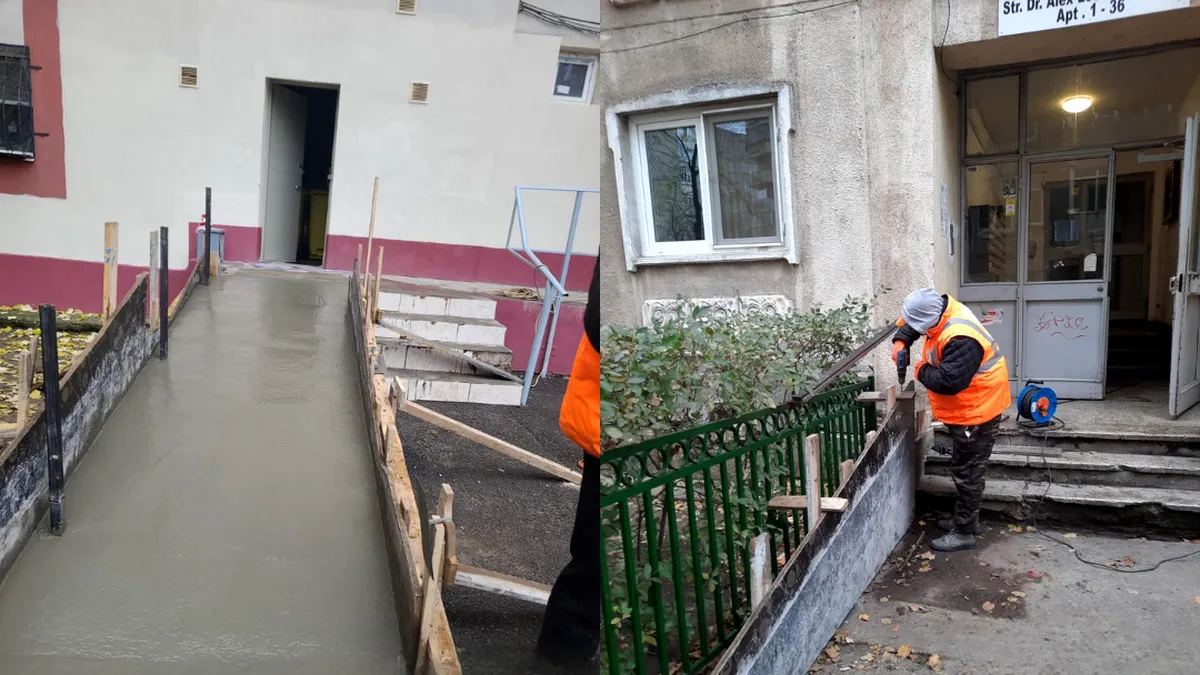 Sectorul 5: Noi rampe pentru accesul facil