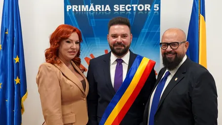 Primarul Sectorului 5 și consilierii locali au depus jurământul. Ce a promis fiul lui Piedone