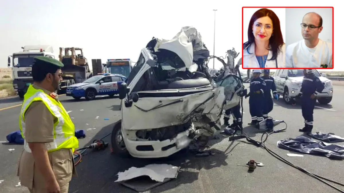 Vacanță de coșmar în Dubai pentru turiștii români: Un accident grav lasă un medic în comă și altul în sala de operații