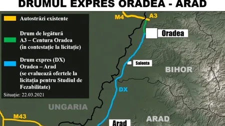 Drumul Expres Oradea – Arad, în valoare de 2,6 miliarde de euro, va intra în licitație în ianuarie 2024