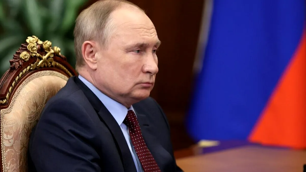 Vladimir Putin reafirmă că obiectivul Rusiei este capturarea completă a regiunii ucrainene Donbas