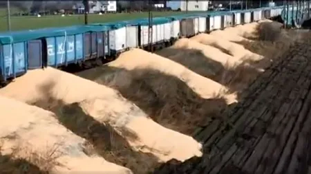 Protest extrem al fermierilor polonezi! Au distrus 160 de tone de grâne din Ucraina