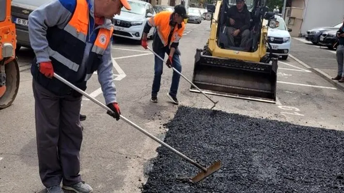 Continuă lucrările de reparații locale și modernizare a infrastructurii publice în Sectorul 5