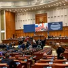 VIDEO | Scenă tensionată în Parlament: liderul PSD iese din sală la discursul lui Bolojan