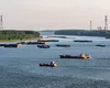 Guvernul a aprobat indicatorii investiției de 700 milioane lei pentru asigurarea navigației pe Dunăre 340 zile pe an