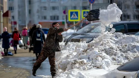 Vine gerul! Cod galben în București și 28 de județe. Temperaturi de -20 grade