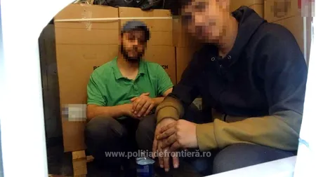 Doi imigranți au încercat să intre ilegal în România ascunși în saci de plastic și înveliți în folii de aluminiu