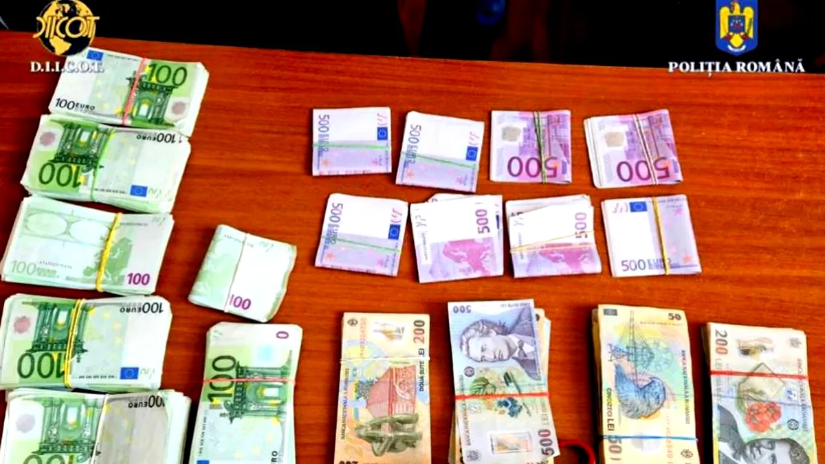 Au fost capturați 7 interlopi care au pus în circulație bancnote false de 50 și 100 euro