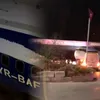 Imagini neobișnuite pe DN1: un avion a rămas blocat sub un pod feroviar la Balotești