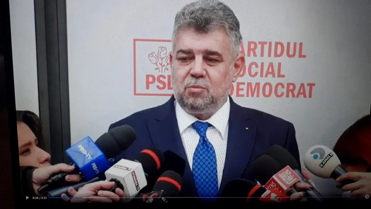 Ciolacu, mesaj clar: „În sondaj va fi un singur candidat – Crin Antonescu”