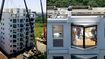 Cum a reuşit China să construiască o clădire cu 10 etaje, în doar 29 de ore (VIDEO)