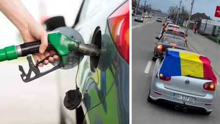 Revoltă față de prețul carburanților: șoferii au alimentat de maxim 10 lei și au claxonat pe străzi