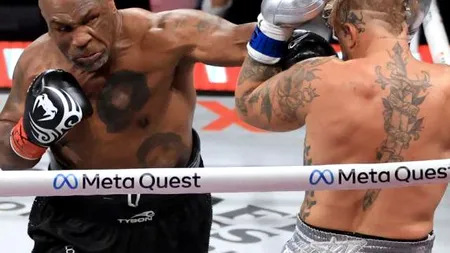 Mike Tyson, învins de Jake Paul la 58 de ani: un meci-spectacol controversat