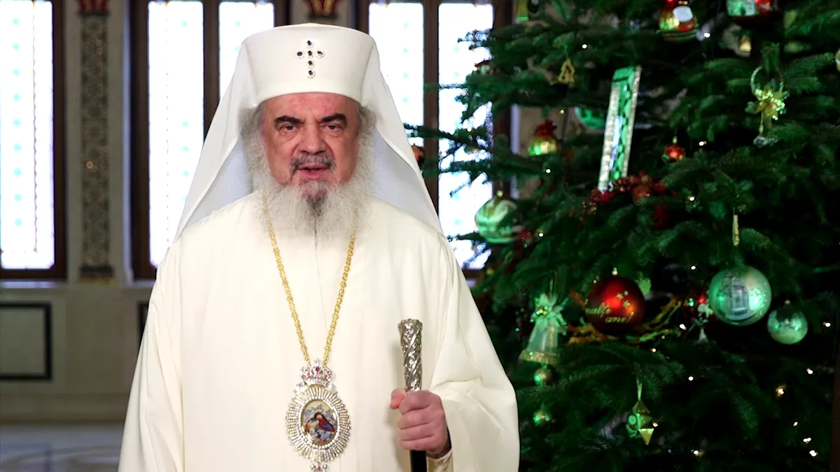 Patriarhul Daniel, mesaj de Crăciun: „E sărbătoarea iubirii smerite și darnice”