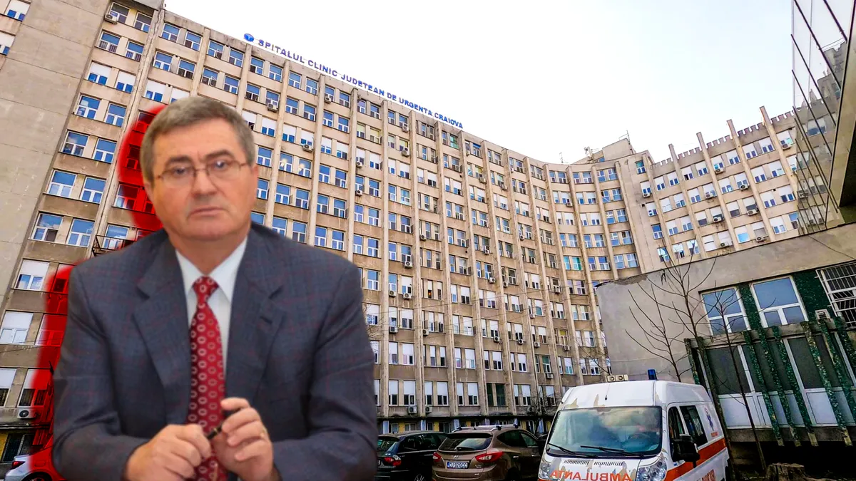 Scandal la SCJU Craiova: Profesorul Tudorel Ciurea, acuzat de trafic de influență și presiuni asupra medicilor