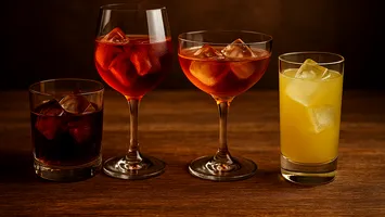 Aperitive și digestive: poate mai uităm de bere...