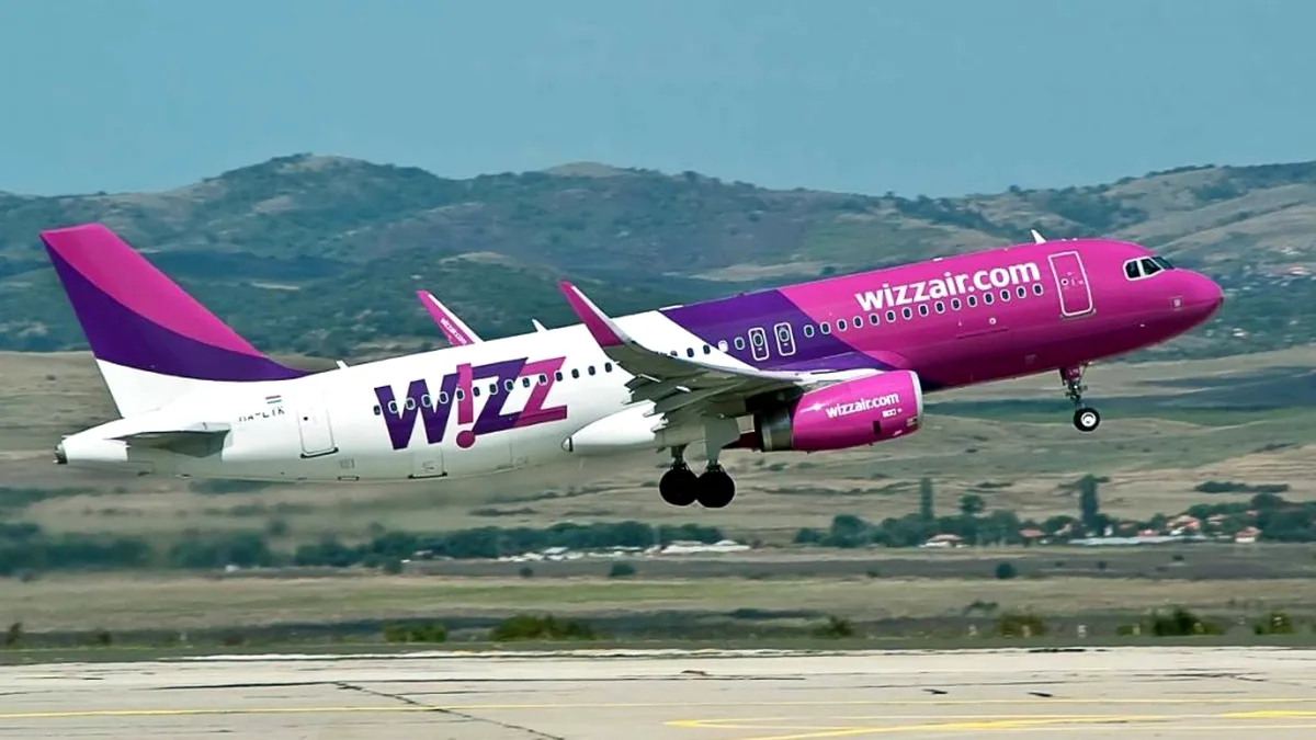 Wizz Air alocă a douăsprezecea aeronavă bazei din Bucureşti şi introduce două noi rute