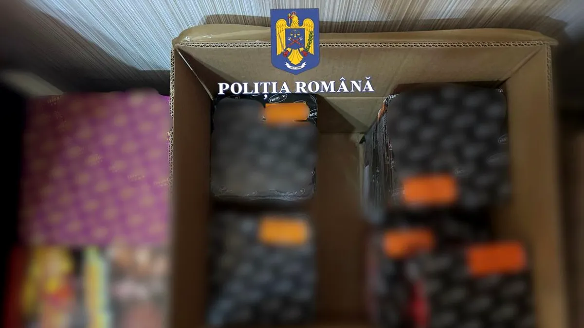 Aproape 150 de tone de articole pirotehnice au fost confiscate de polițiști în ultimele 3 luni. Au fost întocmite peste 900 de dosare penale