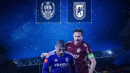 Cine va arbitra CFR Cluj - FC U Craiova 1948, barajul pentru calificarea în Conference League