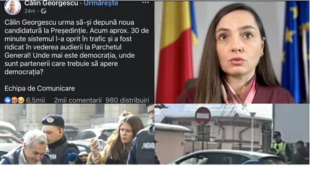 Călin Georgescu, ridicat din trafic în ziua în care urma să-și depună candidatura. Șefa POT îi ia apărarea