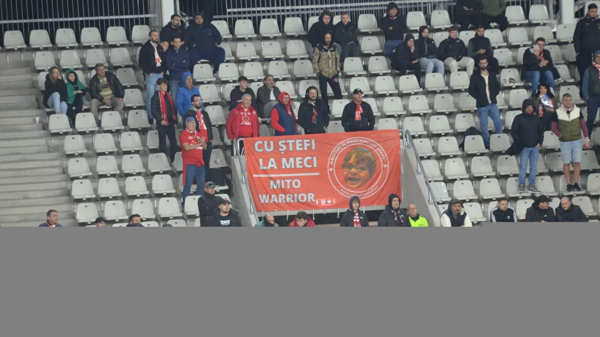 „Cu Ștefi la Meci” – Povestea unui banner