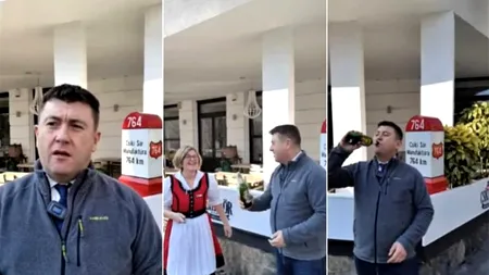 Președintele UDMR al CJ Harghita a sărbătorit cu bere decizia de dărâmare a crucilor românești de la Valea Uzului