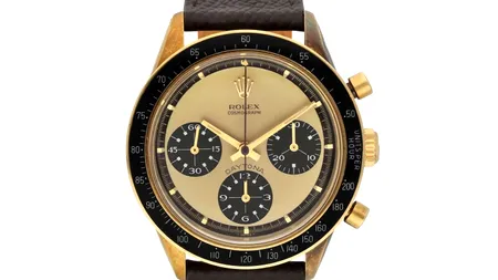Ceasul lui Paul Newman, vândut la preț de vilă de lux