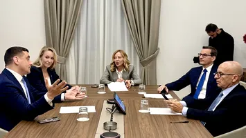 George Simion, întâlnire la Roma cu premierul Italiei, Giorgia Meloni, și susținere deschisă din partea liderilor suveraniști europeni