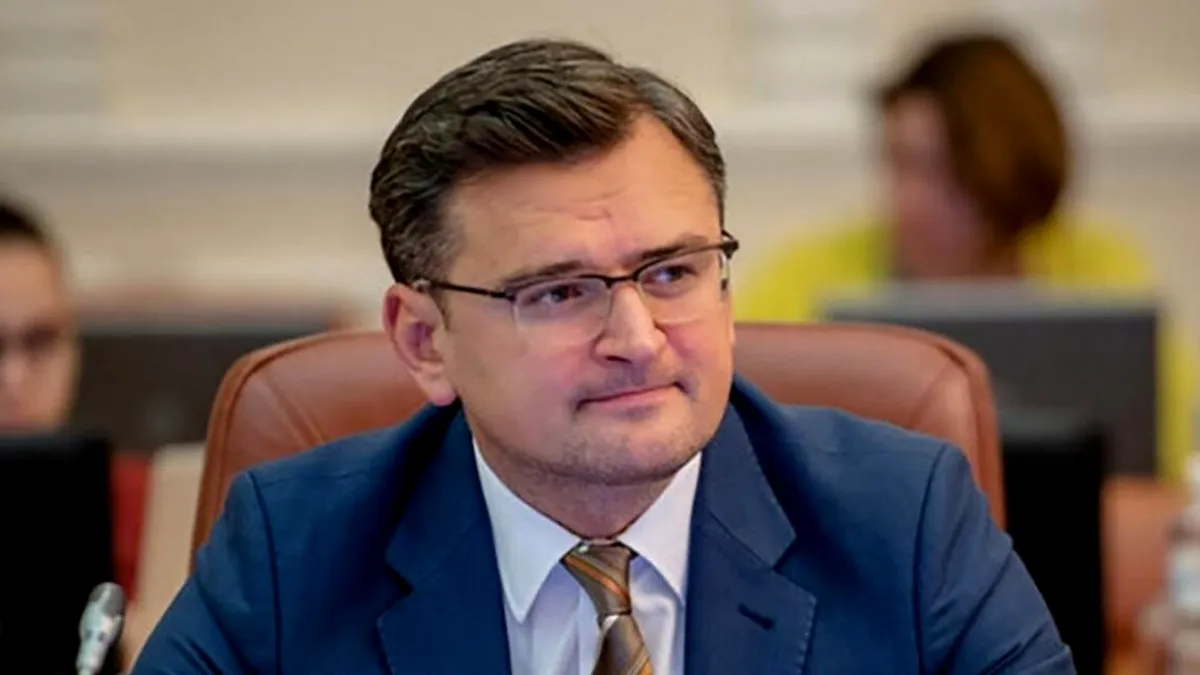 Ministrul ucrainean de Externe s-a dus cu mașina la Sofia, după ce a traversat România