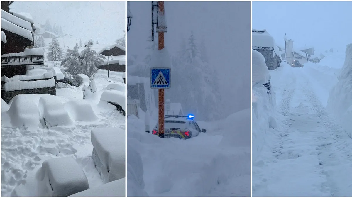 Stare de urgenţă în staţiunile din Alpii francezi. Tânăr ucis de o avalanşă
