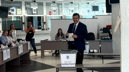 Prezidențiale: cine este politicianul care a votat deja