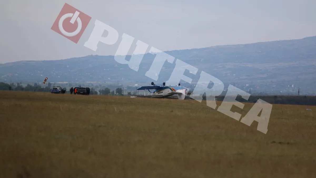 Accident aviatic la Buzău. Un avion AN-2 a fost implicat