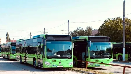 STB a primit încă 30 de autobuze hibrid Mercedes-Benz
