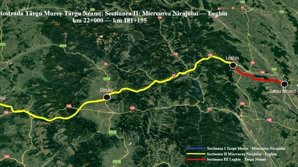 Autostrada Unirii începe să adune constructori! Încă un lot a fost atribuit. Ozaltin are de realizat două tuneluri și două ecoducte