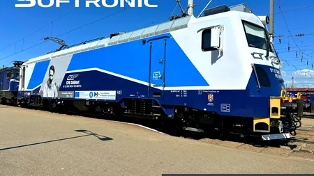 CFR Călători îl primește și pe „Constantin Brâncuși“, a patra locomotivă modernizată de Softronic. Cum arăta înainte