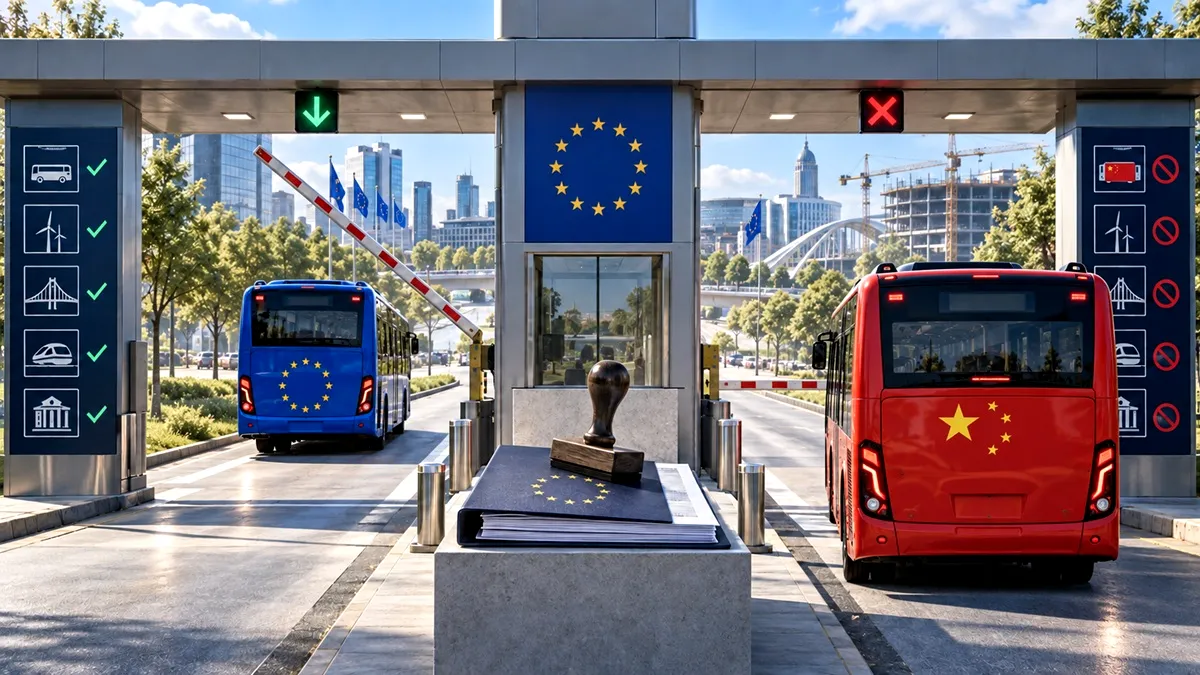 Europa își pune banii la adăpost. Companiile chineze ar putea fi scoase din licitațiile publice