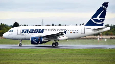 Al treilea avion Airbus A318 al TAROM ajunge la casat