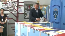 Nicolae Ciucă, după vot: „Am votat pentru o Românie puternică într-o Europă unită”. Mesajul său pentru români