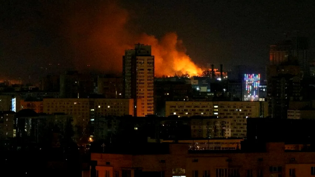 UPDATE: Războiul din Ucraina: Noapte de coșmar în Kiev. Armata rusă a bombardat un depozit de deșeuri radioactive din Capitală. Kievul, atacat cu rachete de croazieră (video)