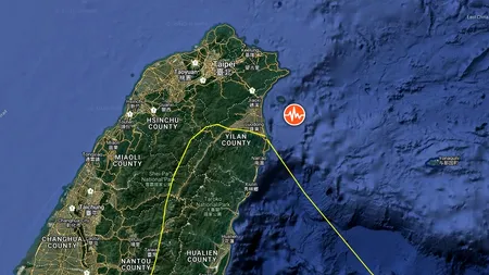 Cutremur puternic, cu magnitudinea de 7,0, în Taiwan. Seismul s-a resimțit până în capitala Taipei