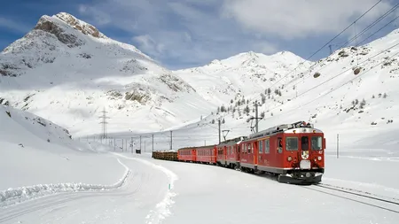 Trenurile zăpezii, cu tarife promoționale, vor începe să circule din 10 ianuarie către stațiunile montane