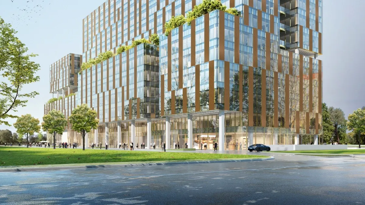 One United Properties a obținut o finanțare de 78 mil. euro pentru componenta office a One Cotroceni Park