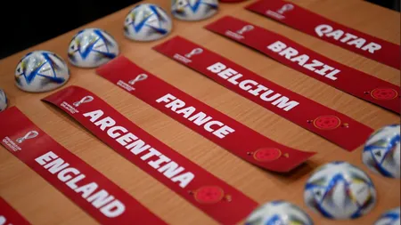 Care e componența grupelor la Cupa Mondială de fotbal 2022, din Qatar